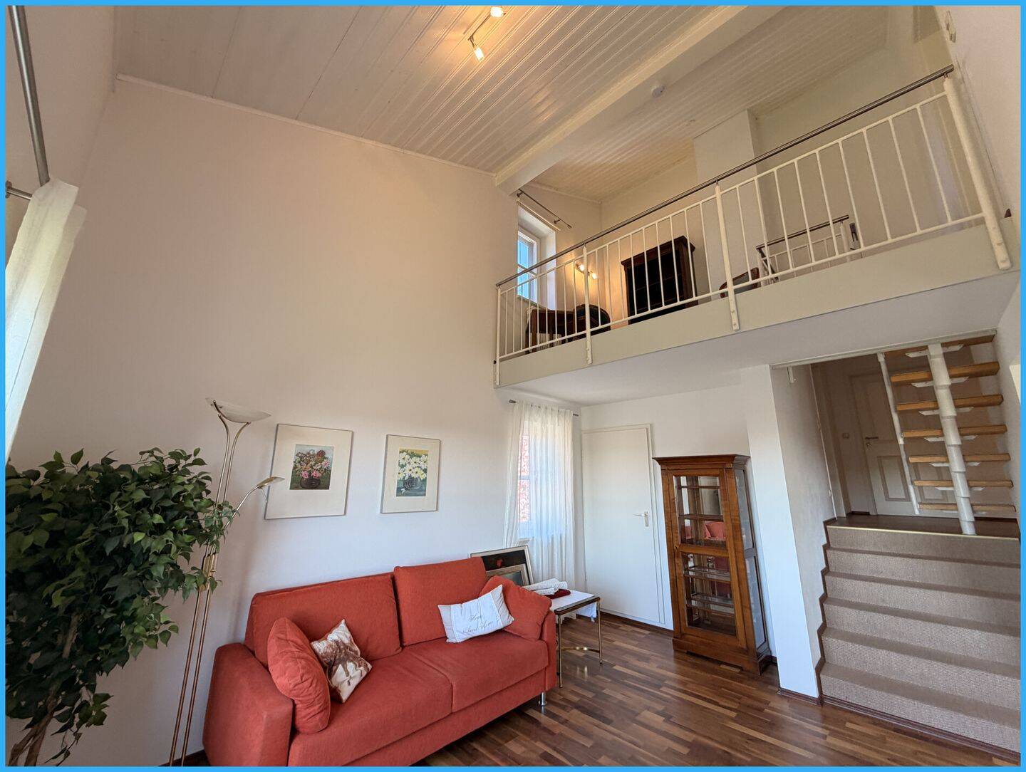 DIPL.-Immowirt MAIER !! tolle, offene 3-Zimmer-Wohnung mit Galeriebereich und Weitblick !!, 84364 Bad Birnbach