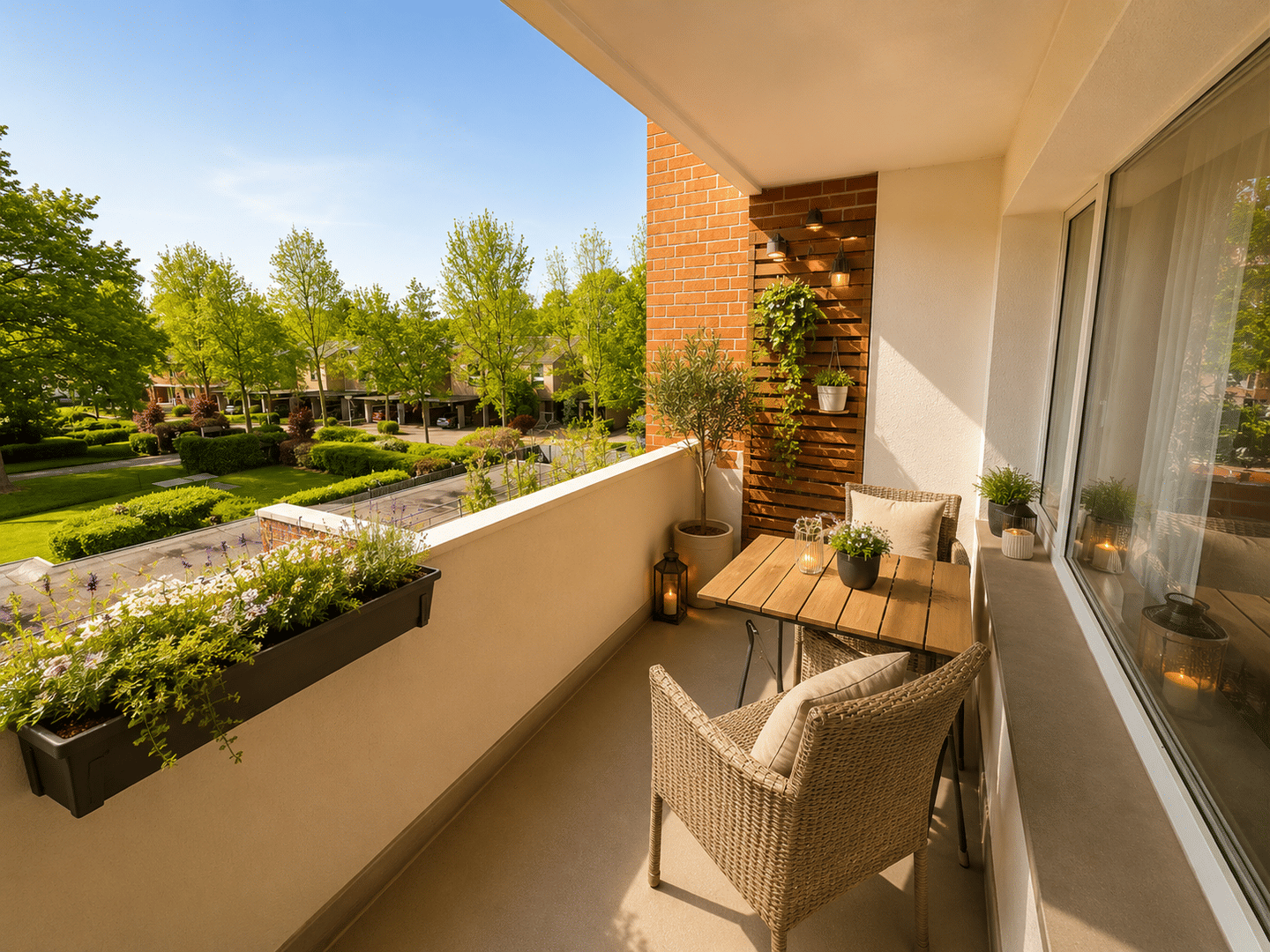 Charmante 2,5 Zimmer-Wohnung mit moderner Einbauküche und schönem Balkon in ruhiger Lage von Werne, 59368 Werne