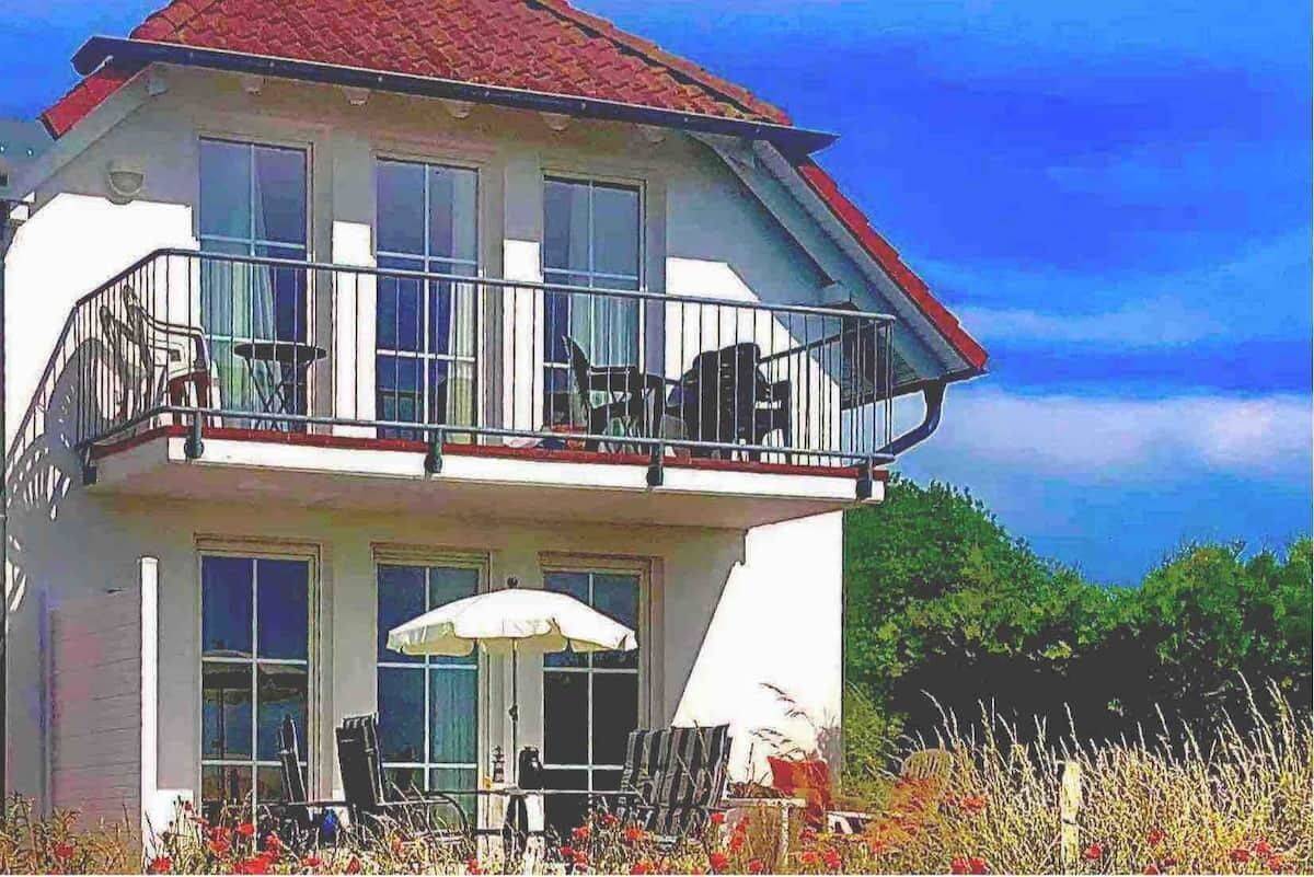 Zur Ferienvermietung oder Selbstnutzung! Traumhafte Ferienwohnung mit Boddenblick auf Rügen, 18551 Sagard