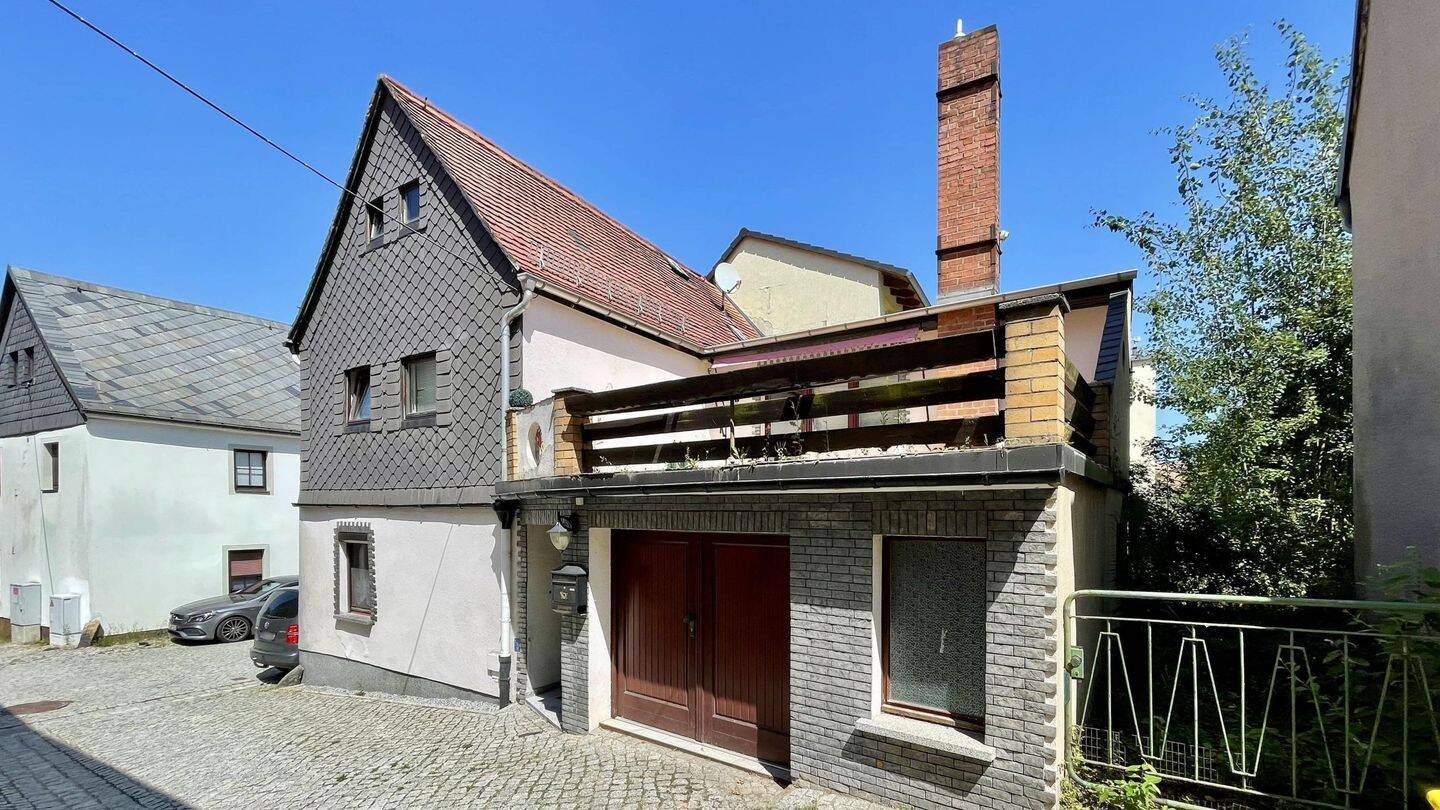 Reiheneckhaus mit Terrasse, 1920 Elstra