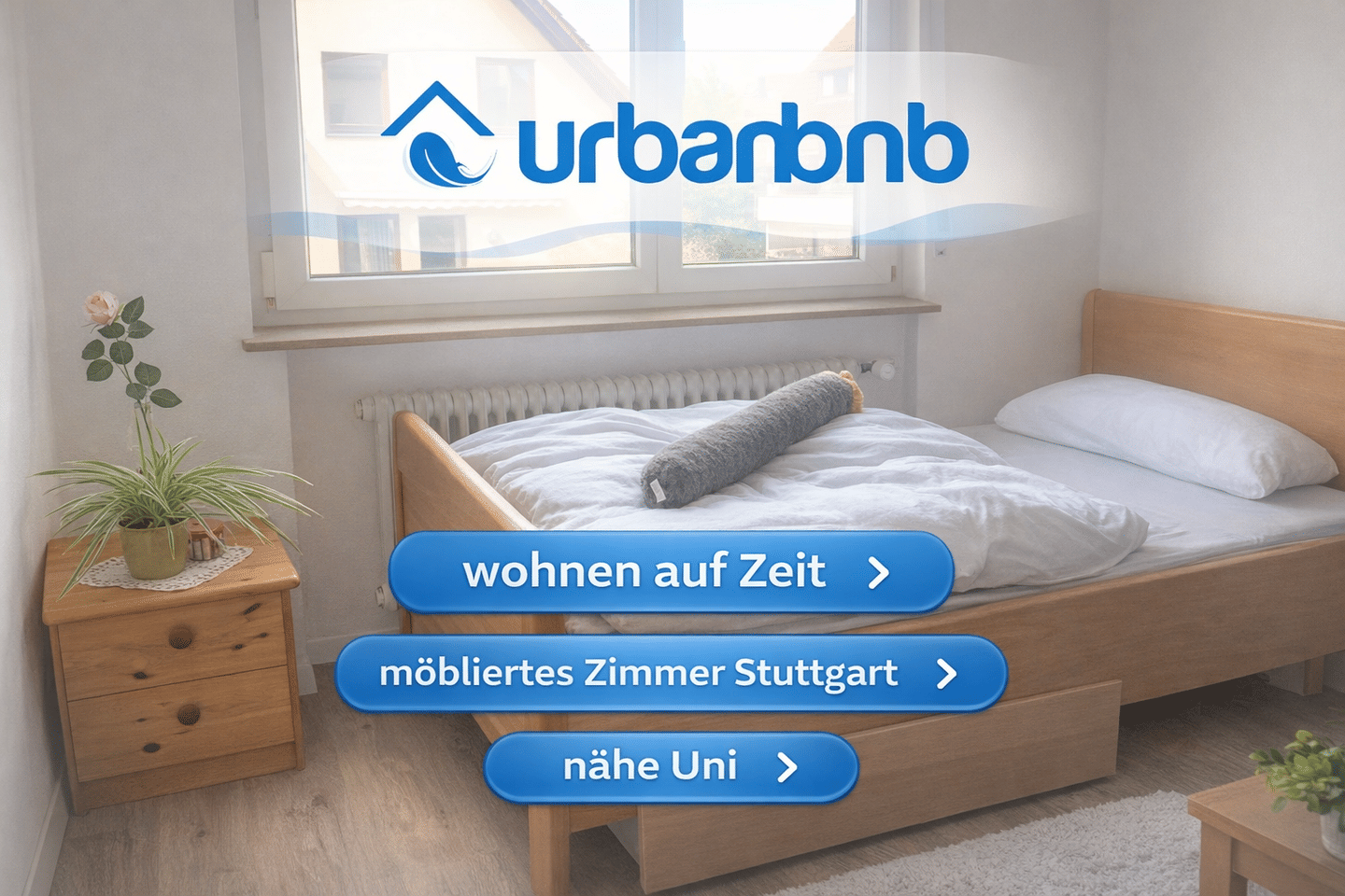 Zimmer in Stuttgart-Plieningen, möbliert für Wohnen auf Zeit, 70599 Stuttgart