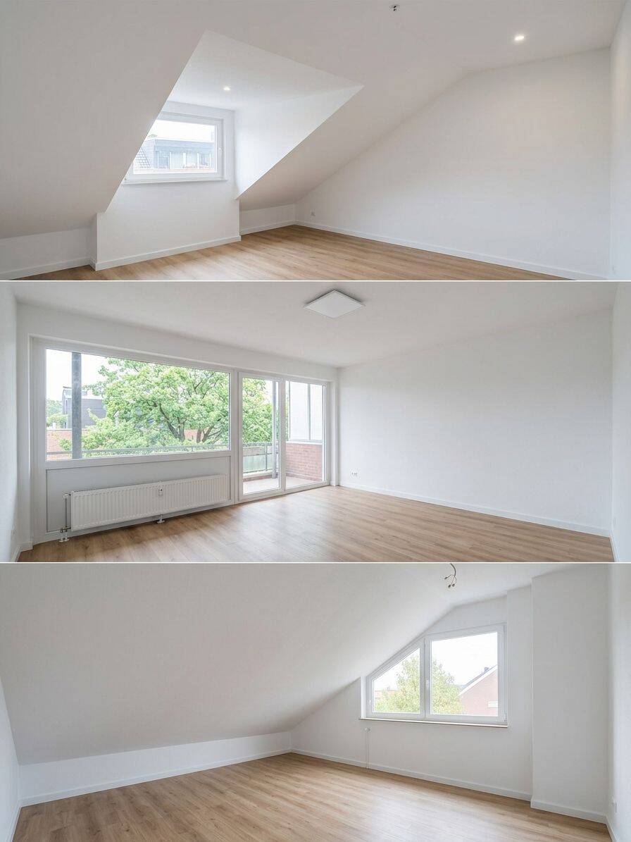 Modernisierte 3-Zimmer-Dachgeschosswohnung mit großer Terrasse in Garbsen, 30823 Garbsen