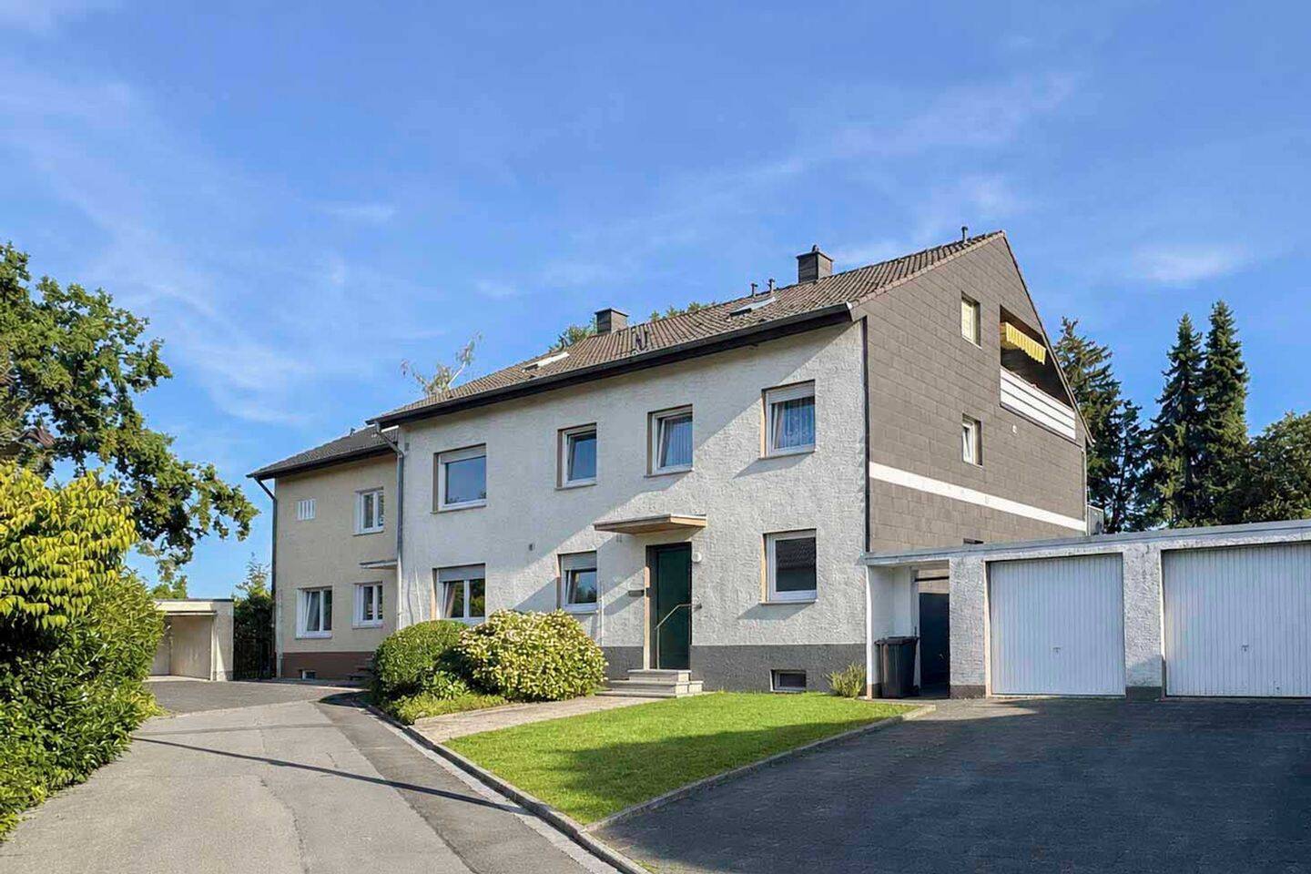 Wohnen am Kurpark – gepflegte 3-Zimmer-Wohnung mit großem Balkon und Garage, 59505 Bad Sassendorf