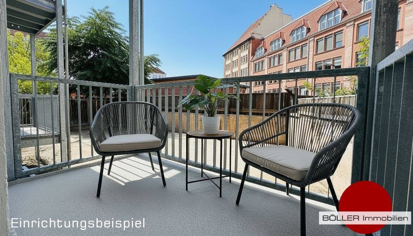 Stadtnah wohnen in St. Peter! Schöne 3-Zi. Erstbezug Wohnung mit Balkon., 90478 Nürnberg (Dutzendteich Gleißhammer Glockenhof Sankt Peter Zerzabelshof)