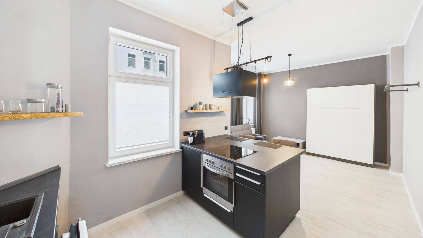 Modernes Design-Apartment in Magdeburg: Voll möbliert, ruhig & zentral – sofort einzugsbereit, 39112 Magdeburg (Leipziger Str. Sudenburg)