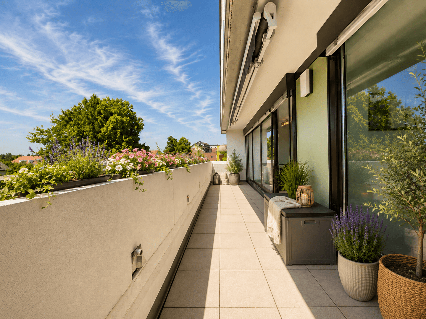 Stadtnah. Sonnig. Vielseitig. – 3-Zimmer-Wohnung mit großem Balkon, 94034 Passau (Altstadt Grubweg Hacklberg Hals)