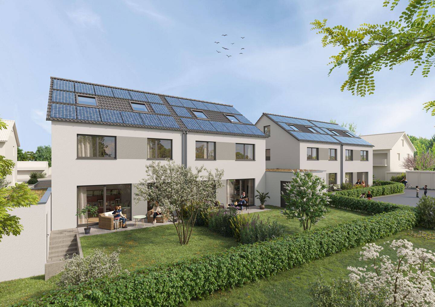Familientraum mit größerem Garten – 5 Zimmer auf drei Etagen, 71397 Leutenbach