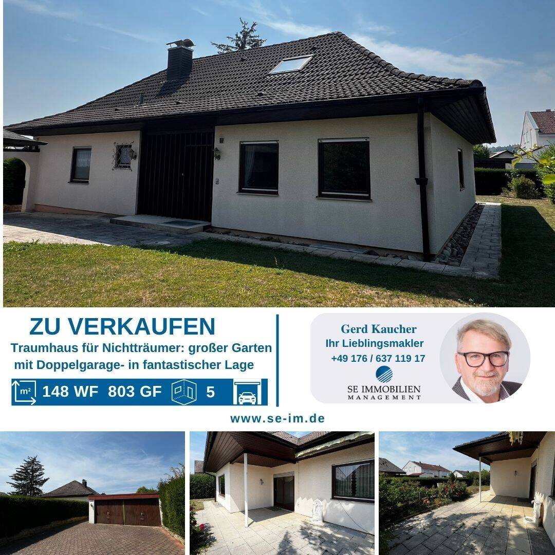 Traumhaus für Nichtträumer- mit großem Garten -mit Doppelgarage- in fantastischer Lage., 75203 Königsbach-Stein