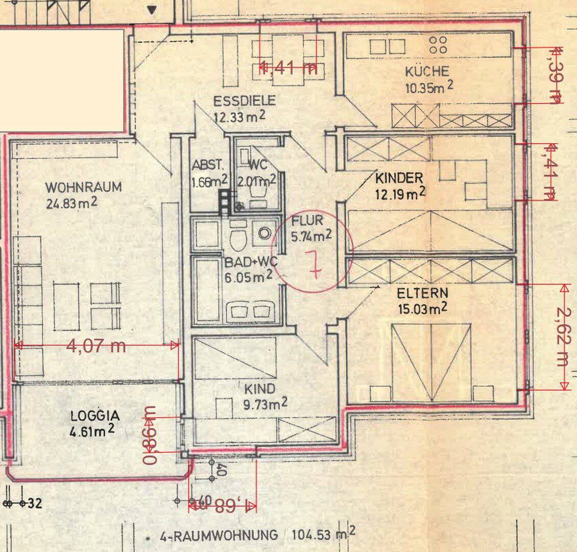Vorankündigung: Frisch sanierte 4-Zimmer Wohnung in Bürgerfelde