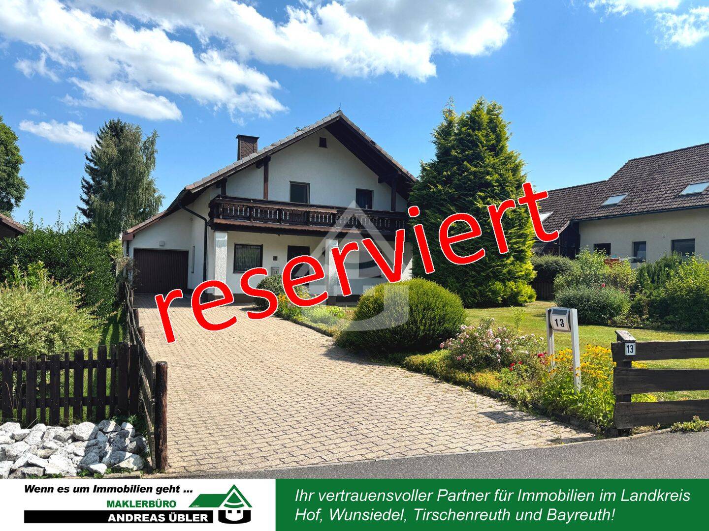 Platz zum Durchatmen: Einfamilienhaus mit tollem Garten, 95680 Bad Alexandersbad