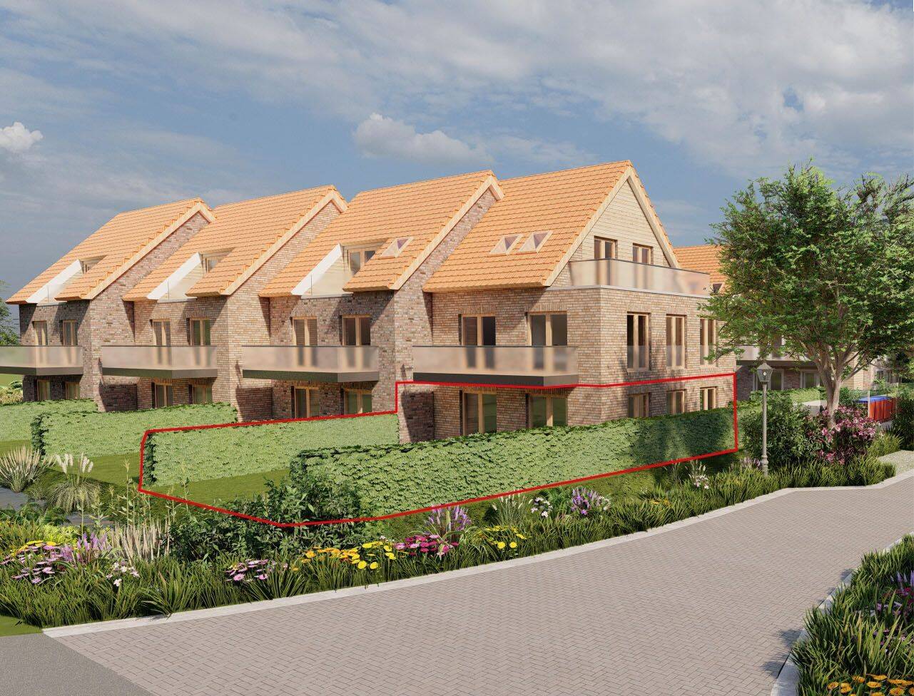 Exklusive EG-Ferienwohnung im KfW-55-Neubau – inkl. Tiefgaragenstellplatz und Terrasse, 26506 Norden