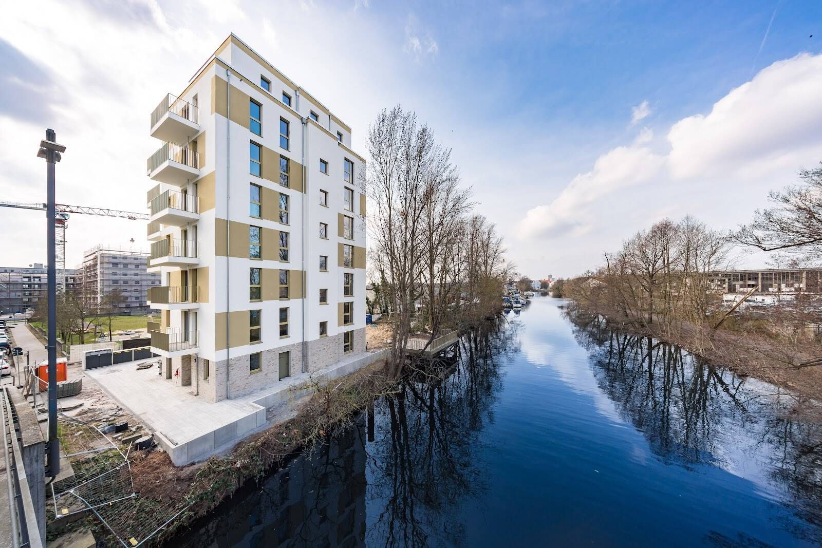 Neubauwohnung am Maselakekanal, 13587 Berlin (Spandau Hakenfelde Kolonie Wannseeaten Siedl. Wohnsiedlung Hakenfelde)