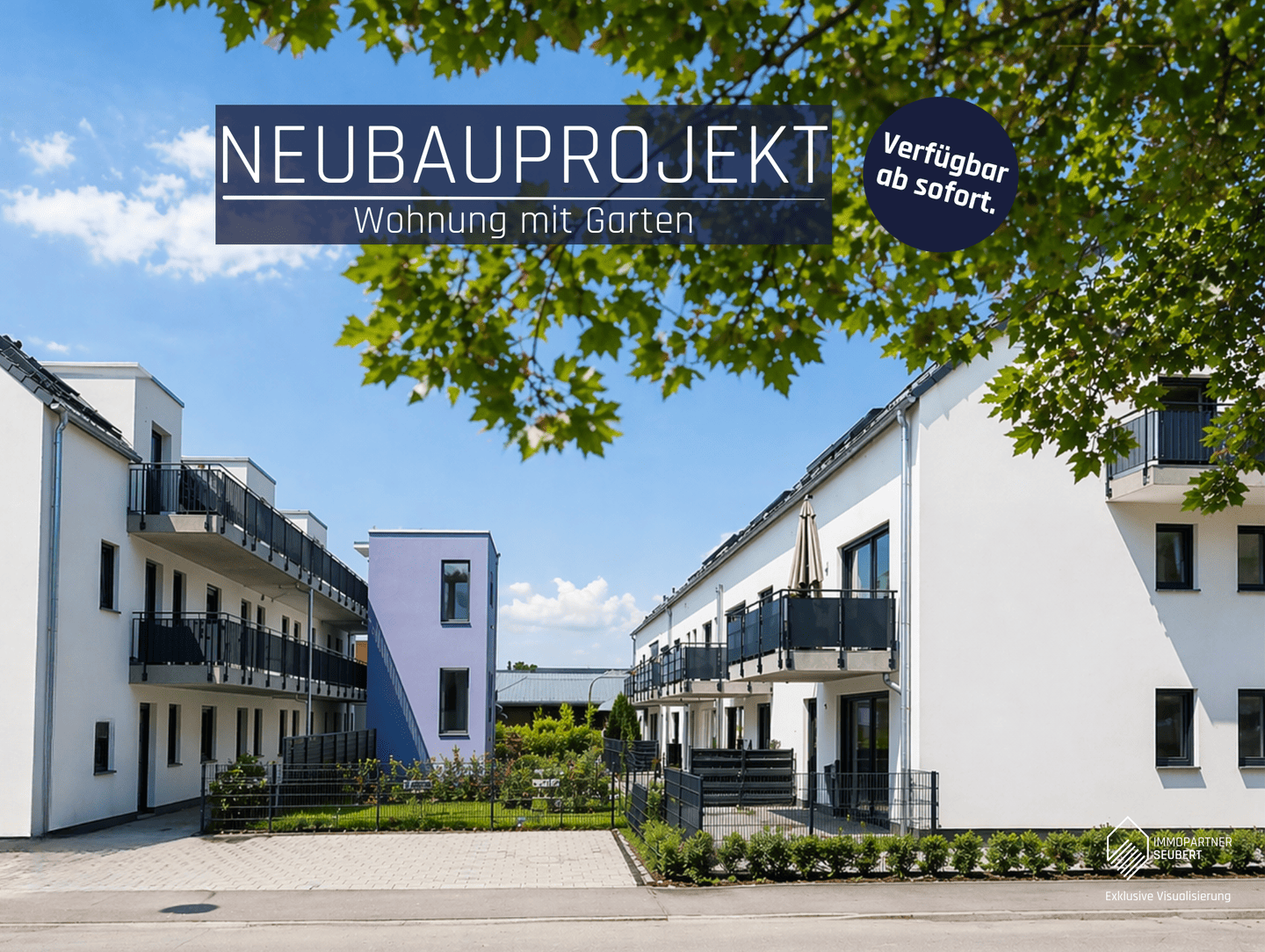 Neubauprojekt ! Zentrumsnahe und moderne 2-Zimmer Gartenwohnung!, 93342 Saal a.d. Donau (Saal)