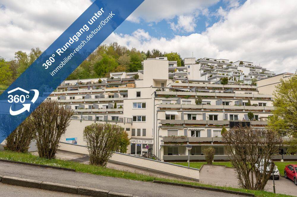 1-Zimmer-Appartement mit Duschbad, Kochzeile, Sonnenterrasse und Tiefgaragenstellplatz in Uni nähe!, 94036 Passau (Abraham Haidenhof-Nord Haidenhof-Süd Heining Kohlbruck)