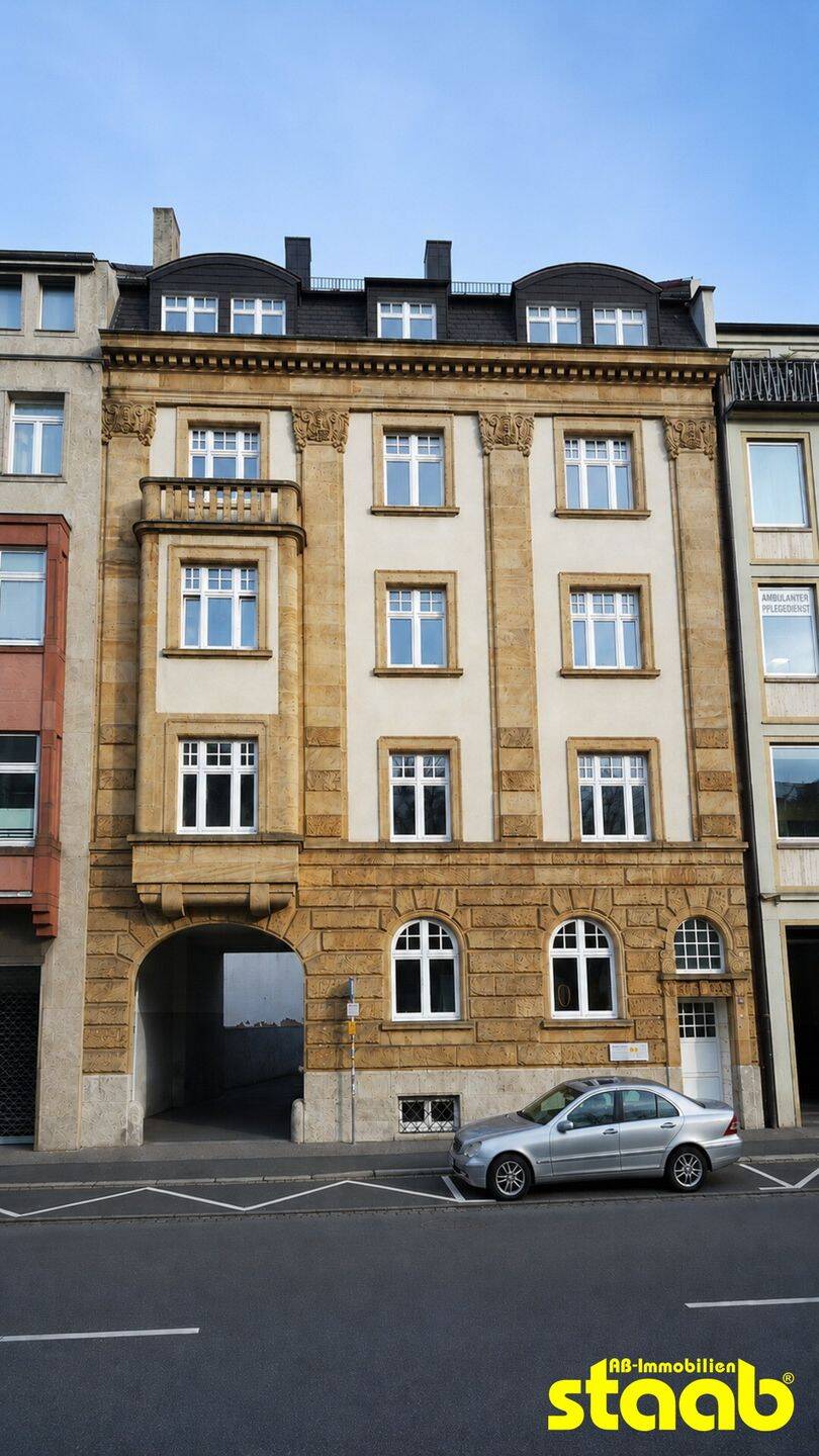 **WOHNEN IM ZENTRUM** 2-ZIMMER ALTBAU WOHNUNG MIT CHARM, 63739 Aschaffenburg (Innenstadt Österreicher Kolonie)