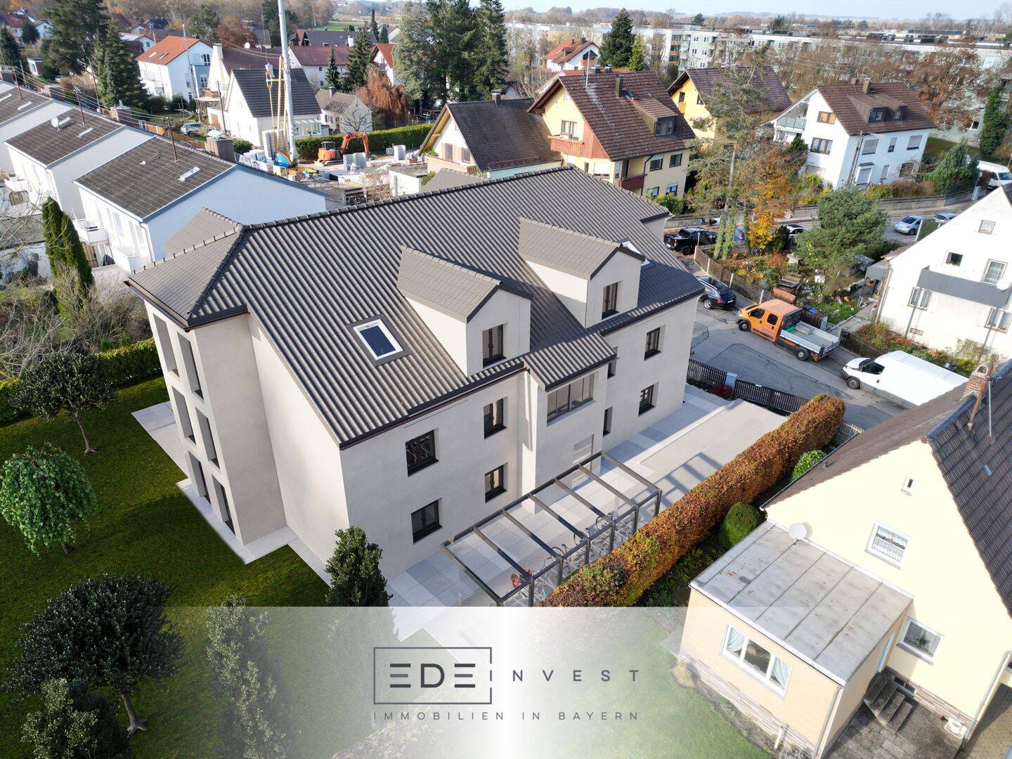 Neubau: Helle 3-Zimmer-Dachgeschosswohnung mit exklusivem Flair!, 82256 Fürstenfeldbruck