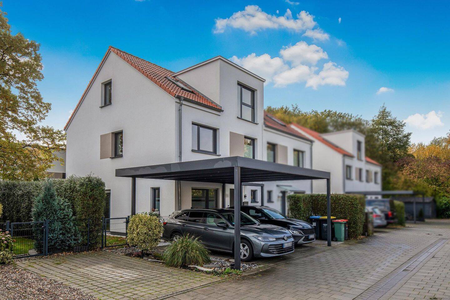 Gepflegte Doppelhaushälfte mit Südgarten, überdachter Terrasse & Doppel-Carport – provisionsfrei, 22119 Hamburg (Mitte Billstedt Horn)