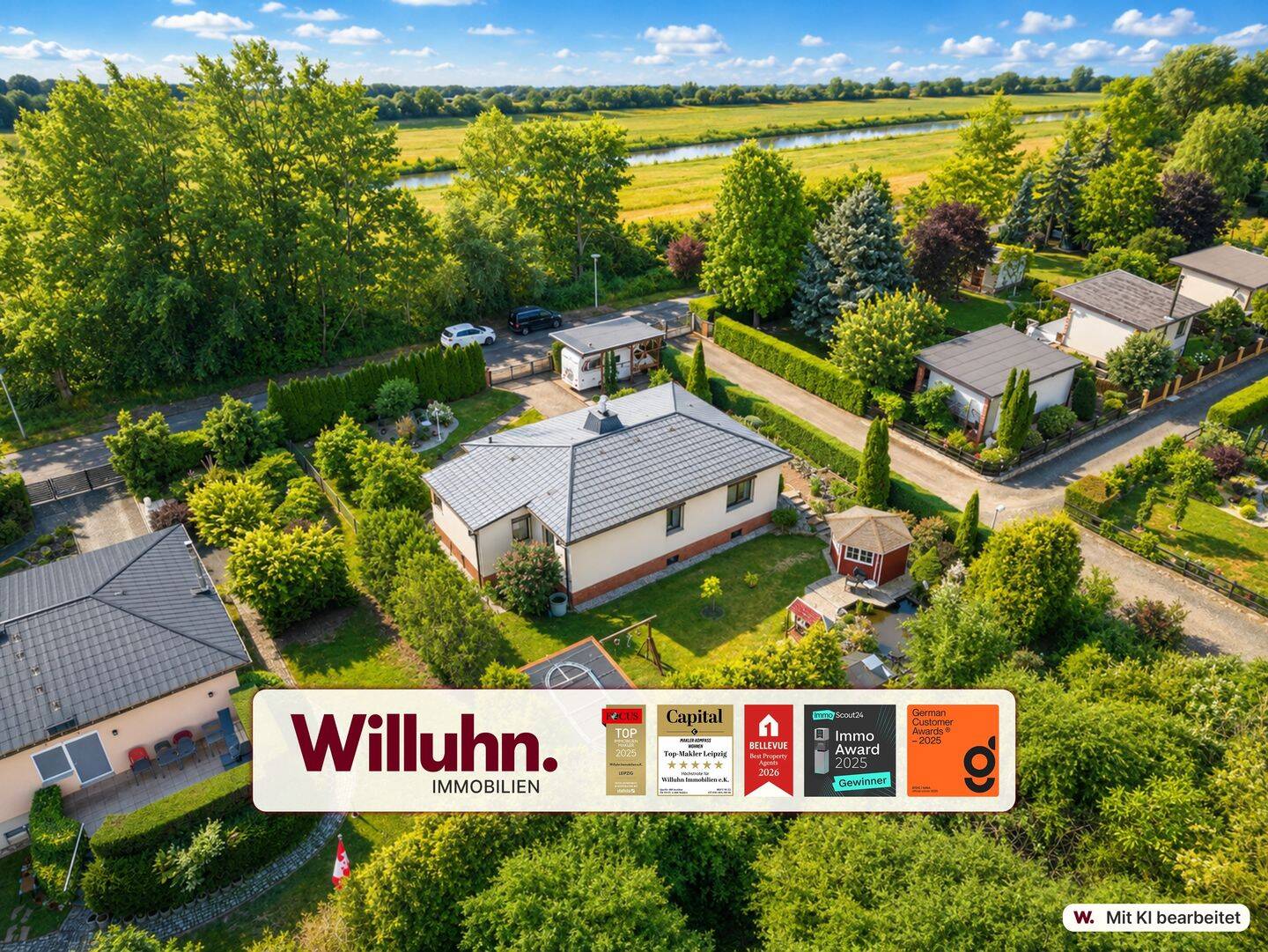 Massives Einfamilienhaus | Sauna | Garage | Carport, 4249 Leipzig (Großzschocher Hartmannsdorf-Knautnaundorf Knautkleeberg-Knauthain Lausen-Grünau)