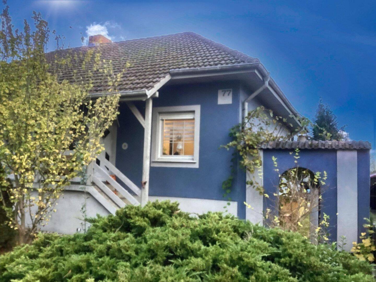 Bungalow mit Keller und schöner Terrasse, 4916 Herzberg (Elster)