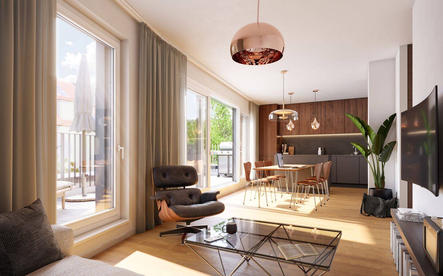 Sonniges Neubau Penthouse im THE CHOICE, 20144 Hamburg (Eimsbüttel Harvestehude Hoheluft-Ost Rotherbaum)