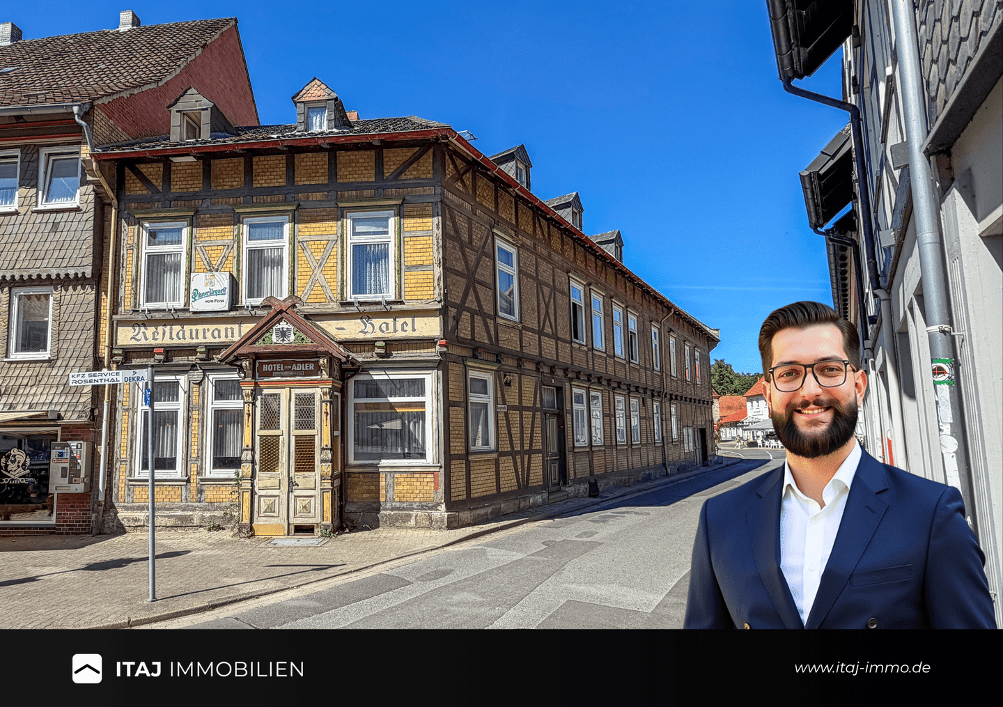 Historisches Fachwerkensemble mit Entwicklungspotenzial | Hotel, Boardinghouse oder Apartments, 37581 Bad Gandersheim