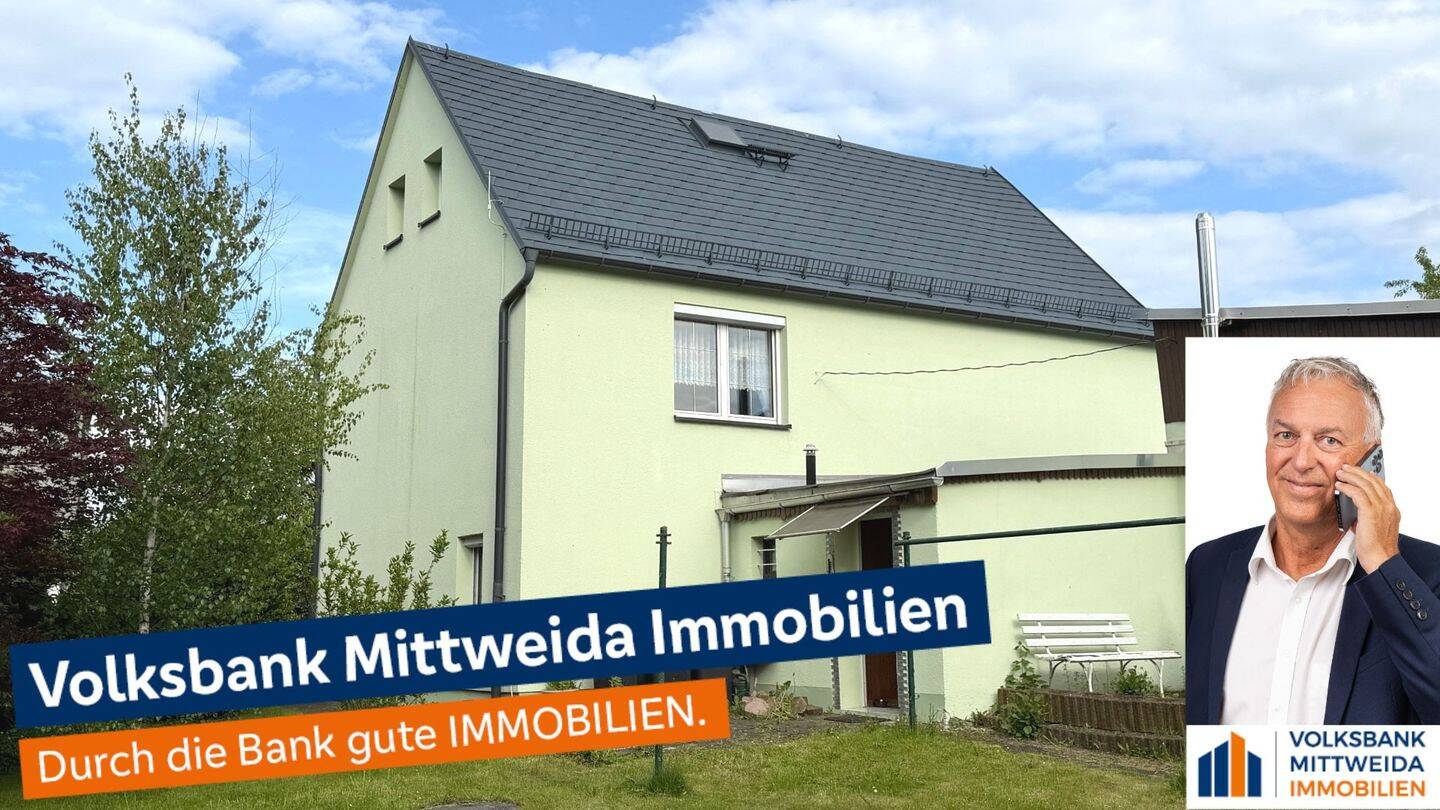 Einfamilienhaus mit großzügigem Grundstück, Garage und viel Platz für Ihre Wohnideen, 9326 Geringswalde
