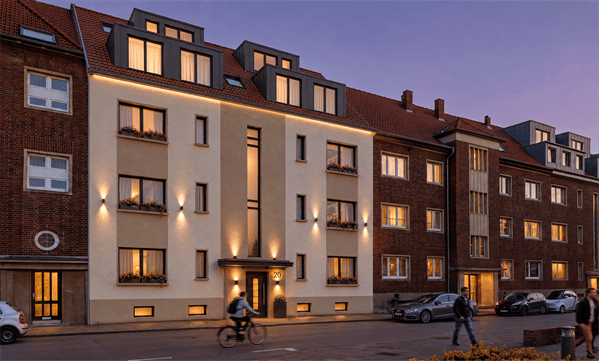 MS-Promenade und Aasee in wenigen Schritten: Die Antoniusgärten, 48151 Münster (Aaseestadt Centrum Geist)
