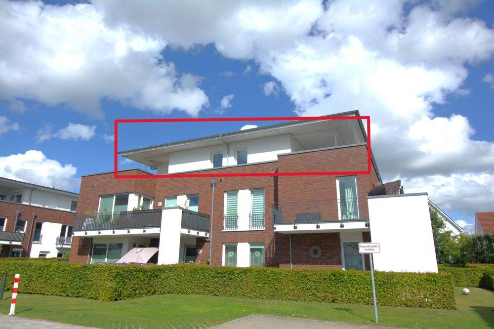 Über den Dächern von Heide – modernes Penthouse mit großzügiger Dachterrasse, 25746 Heide