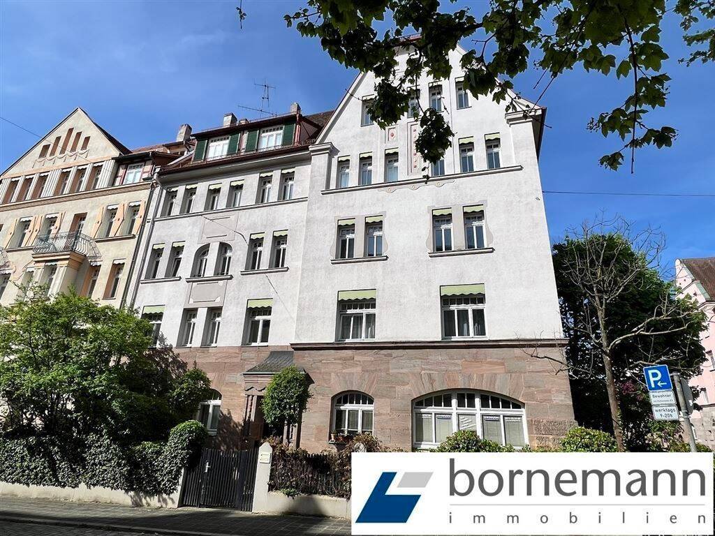 Nähe Wöhrder See! Gepflegtes Jugendstilhaus! Charmante 2-Zi.-Wohnung mit großem SW-Balkon!, 90489 Nürnberg (Gärten bei Wöhrd Rennweg Veilhof Wöhrd)