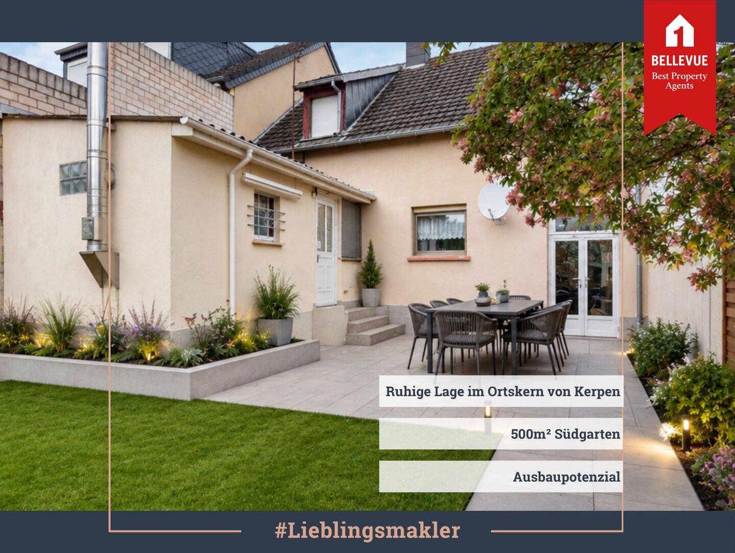 Ausbaupotential || Ruhige Lage im Ortskern || 500 m² Südgarten, 50171 Kerpen