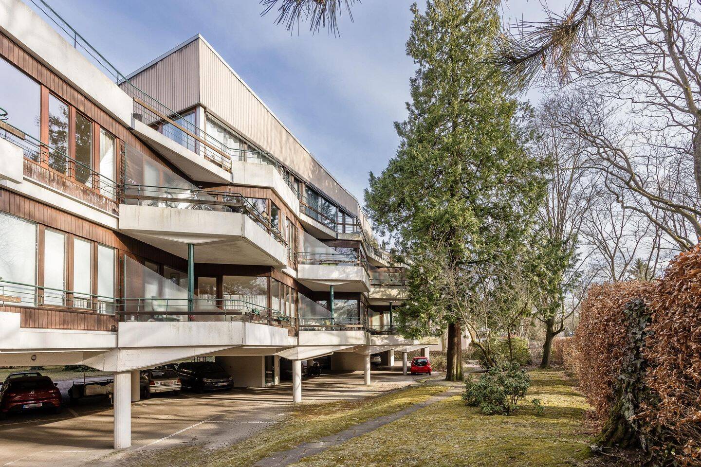 Ruhig, im 1. Stock, Lankwitz/Komponistenviertel, 3 Zimmer und 2 Terrassen mit Gartenblick, 12247 Berlin (Steglitz-Zehlendorf Lankwitz Steglitz)
