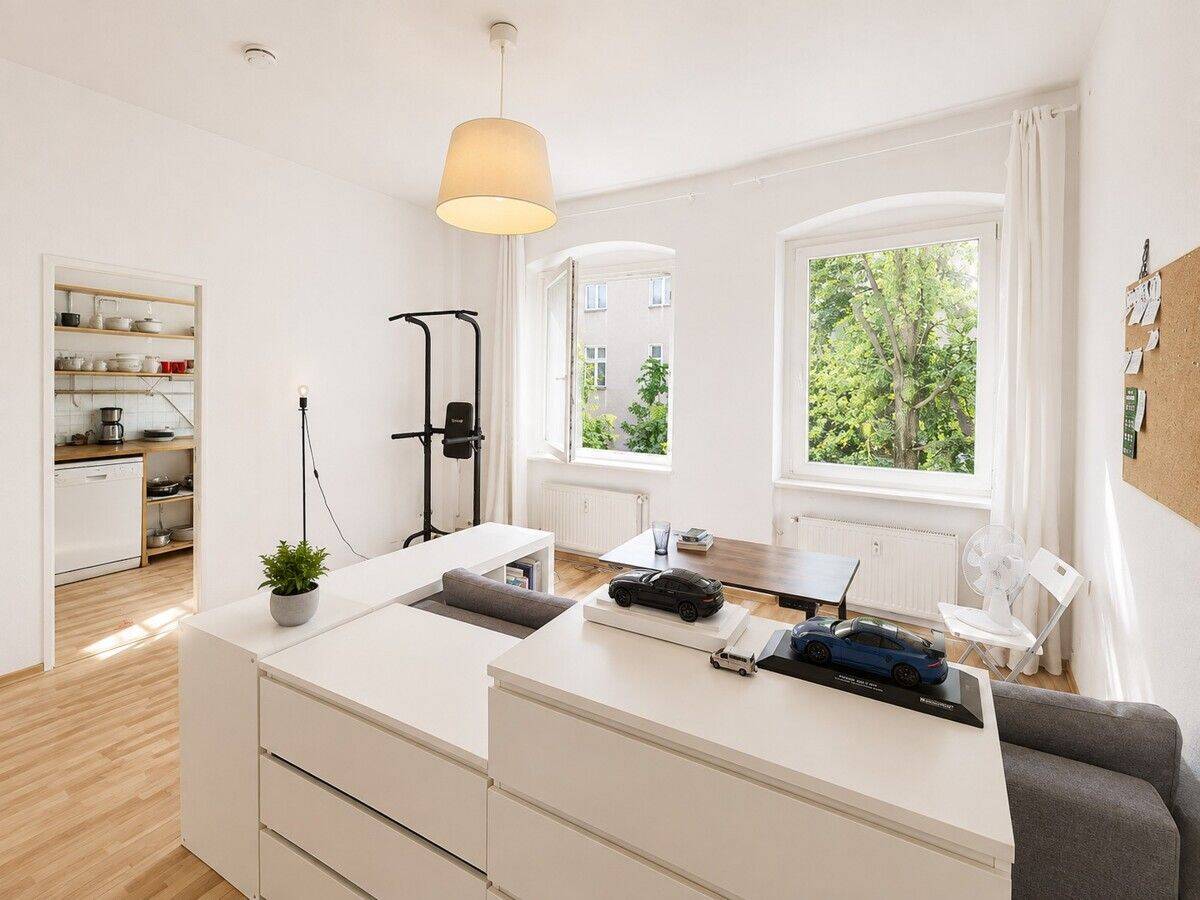 Helles und ruhiges Studio-Apartment mit hohen Decken in Berlin-Moabit, 10553 Berlin (Mitte Moabit)