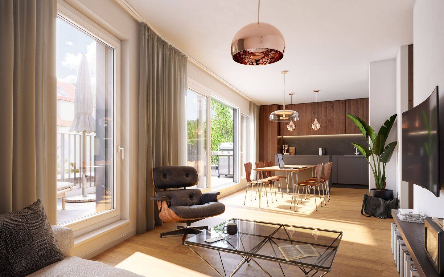 3 Zimmer Neubauwohnung in der Bogenallee, 20144 Hamburg (Eimsbüttel Harvestehude Hoheluft-Ost Rotherbaum)