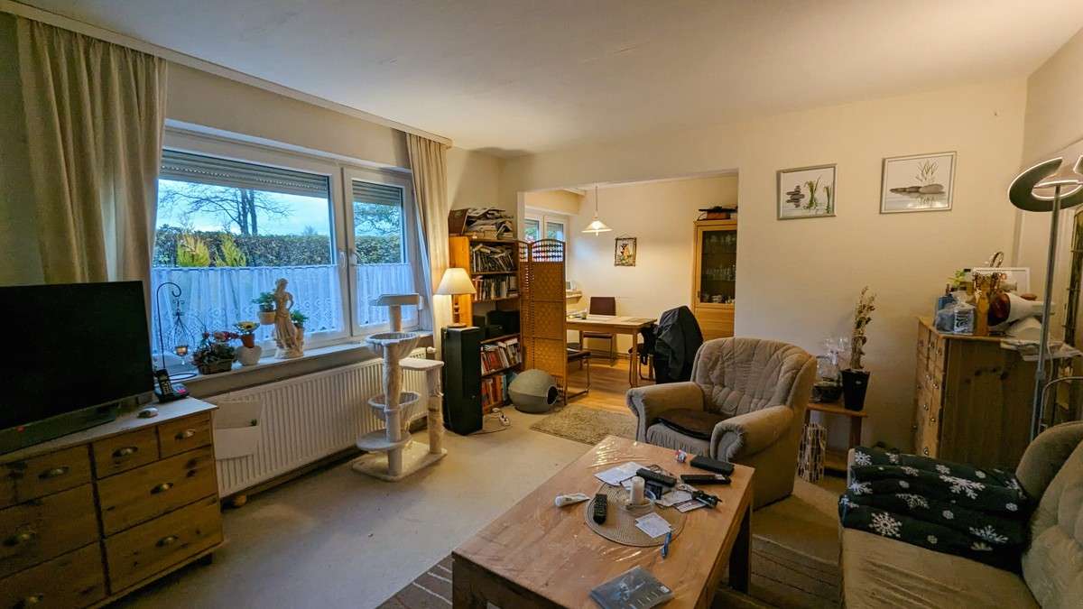 Große Dachterrasse auf der Garage, Garten + Gartenhäuschen + gemütliches Einfamilienhaus, 26725 Emden