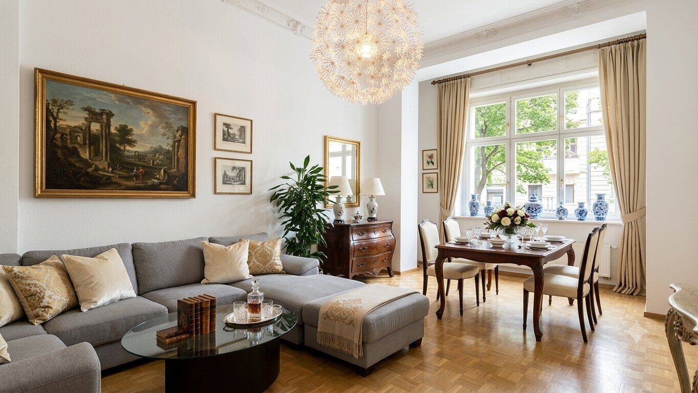 Altbauflair im Winsviertel – 3-Zimmer-Wohnung mit Terrasse und Entwicklungspotenzial, 10405 Berlin (Pankow Prenzlauer Berg)