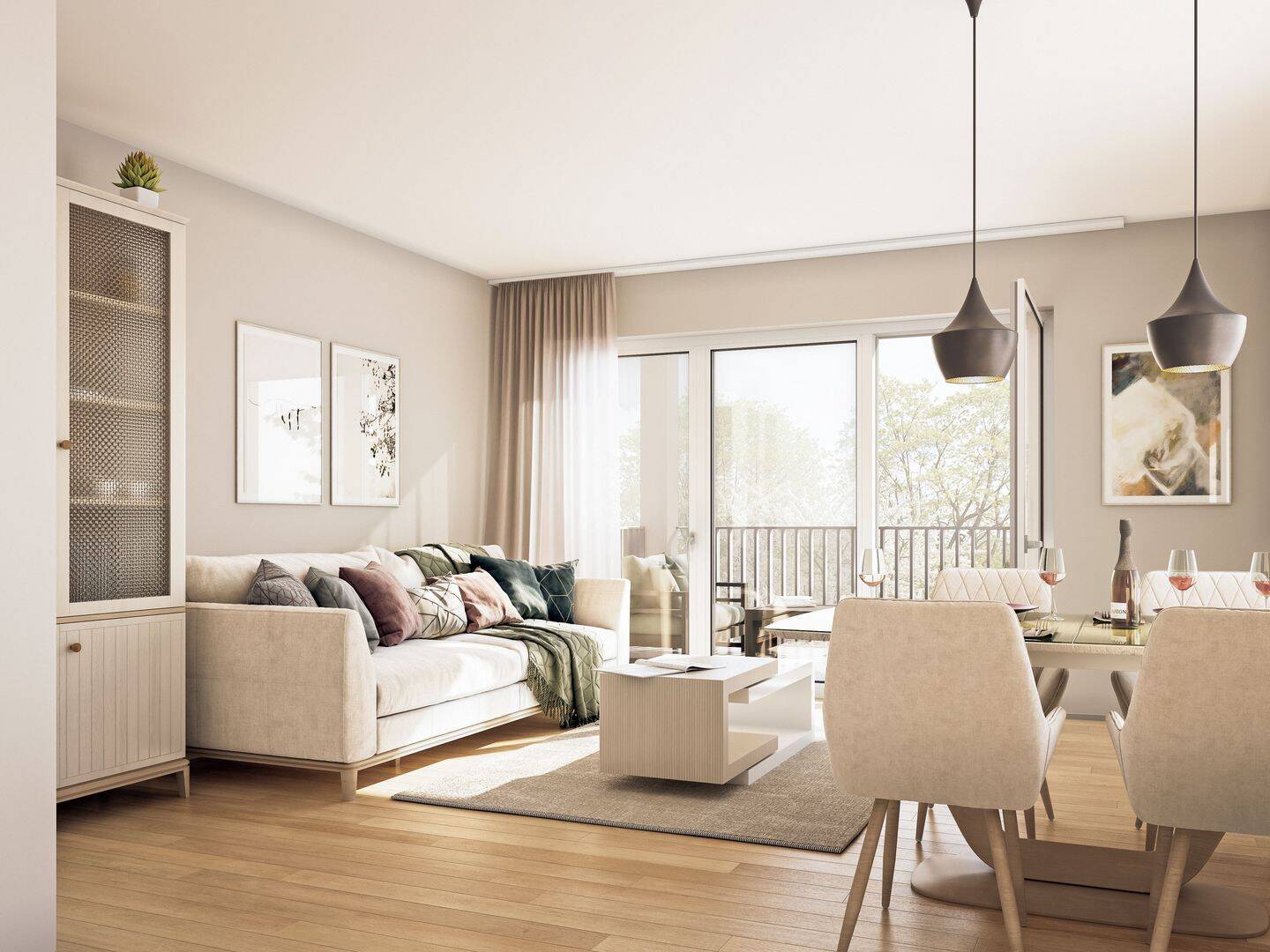 Kurze Wege, sonniger Balkon – 3 Zimmer in Winnenden, 71364 Winnenden