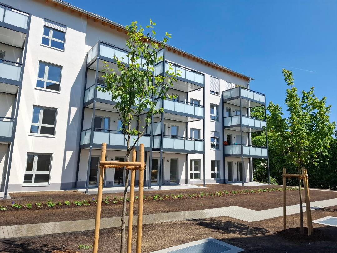 *NEUBAU* *NUR MIT WBS* – Exklusive 3-Zimmer-Wohnung mit Balkon im 1. OG in Forchheim, 91301 Forchheim