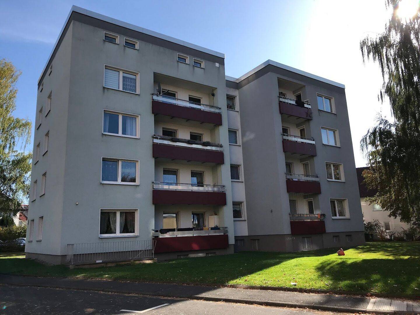 WBS erforderlich – Erdgeschosswohnung mit Balkon, 36100 Petersberg