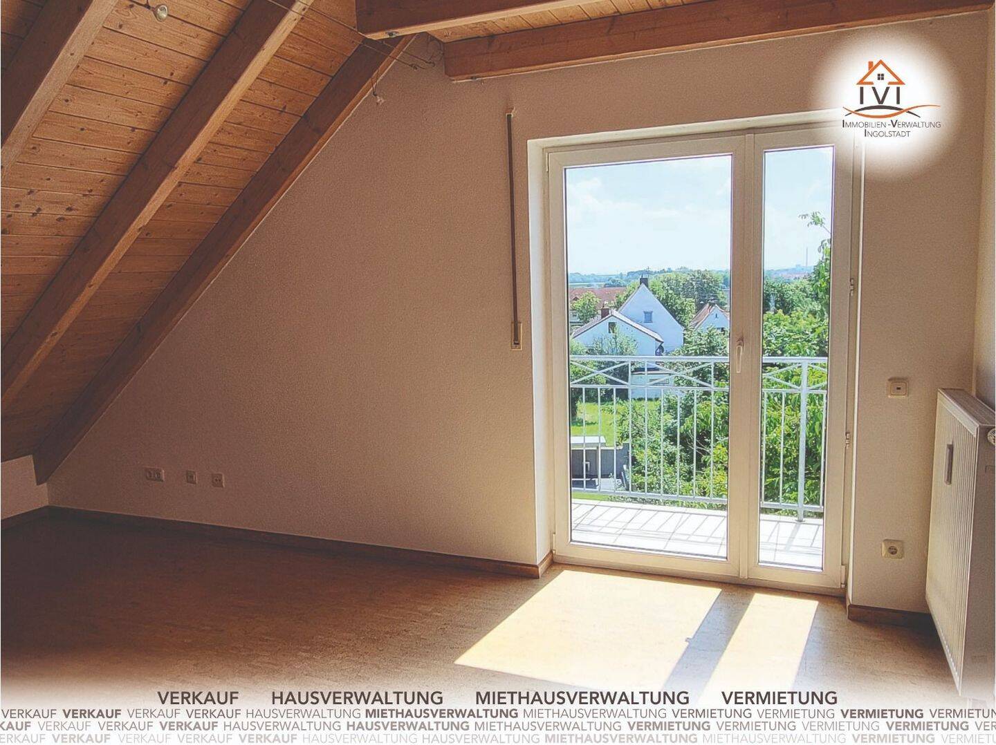 Traumhafte Maisonette mit Studio im Dachspitz, 2 Balkonen & Einbauküche in Ingolstadt, 85055 Ingolstadt