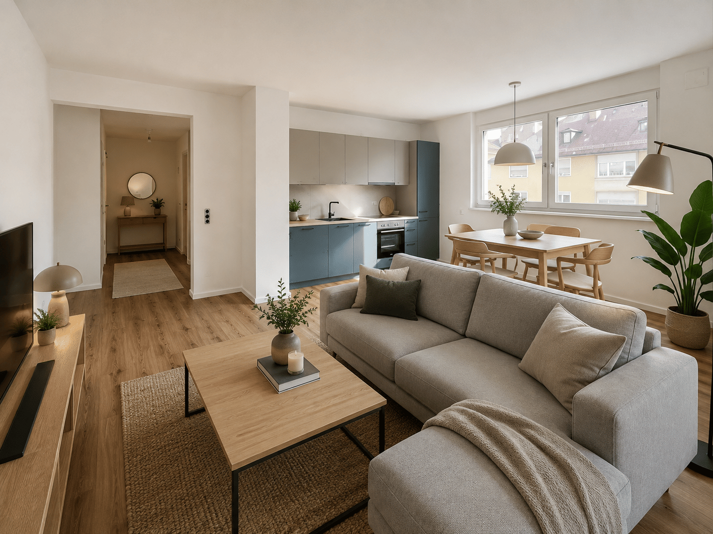 Bezugsfertige 3-Zimmer-Neubauwohnung in begehrter City-Lage, 90443 Nürnberg