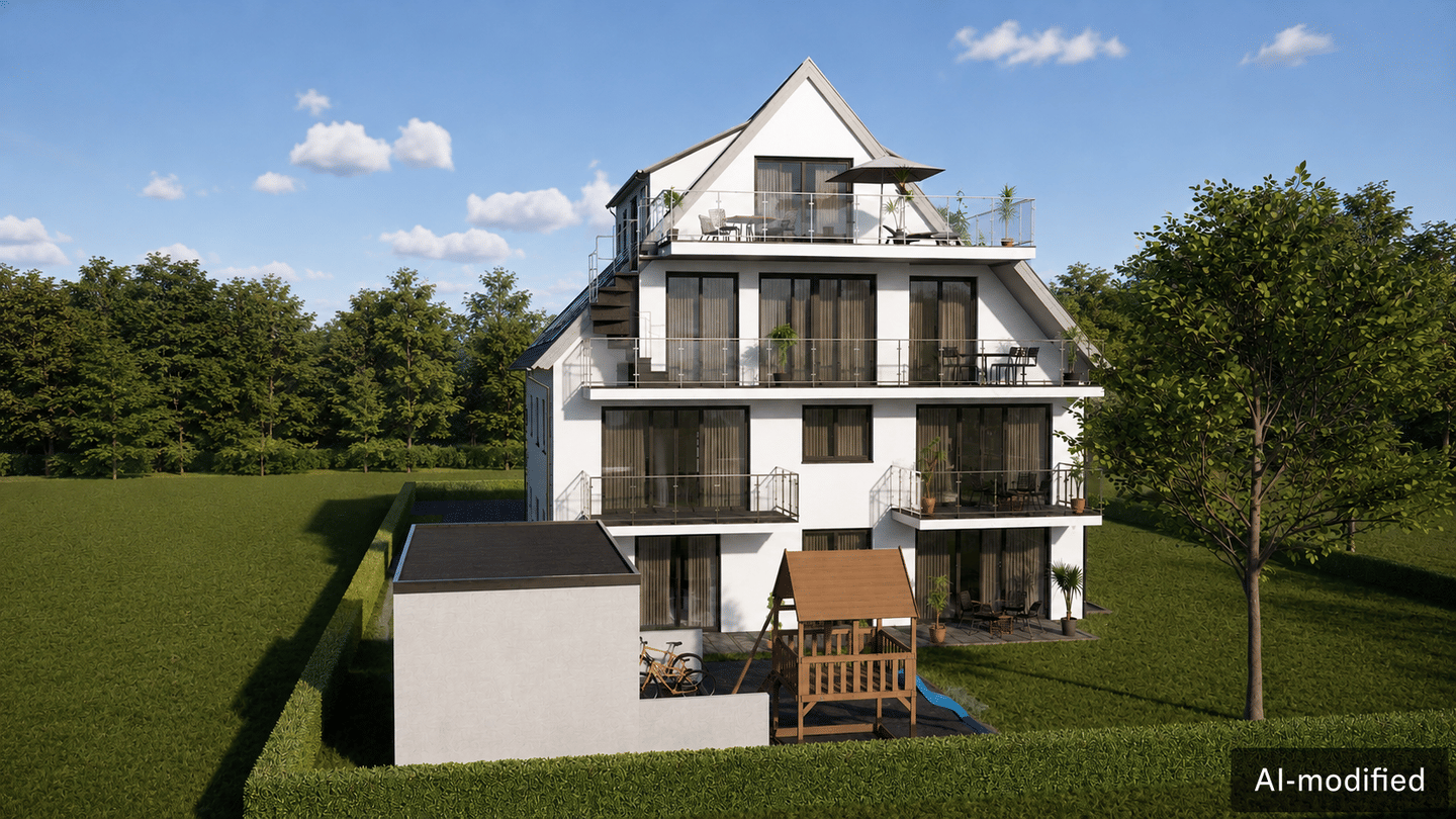 Exklusiver Neubau in Stuttgart-Rohr: 3,5 Zimmer mit sonnigem Südbalkon, 70565 Stuttgart (Dürrlewang Fasanenhof Möhringen Rohr Vaihingen)