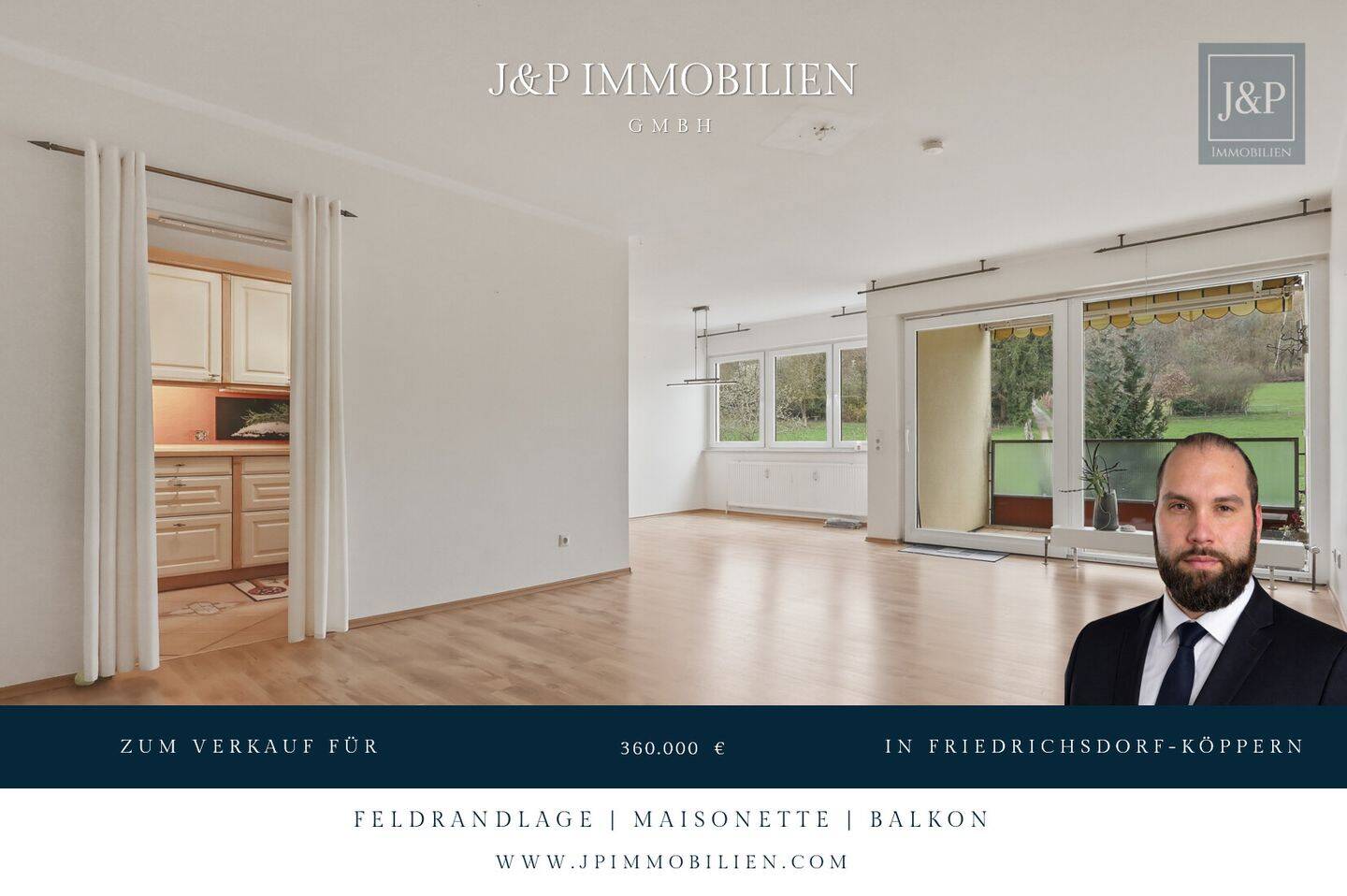 Maisonette in Feldrandlage – Balkon & Garage – sofort verfügbar, 61381 Friedrichsdorf