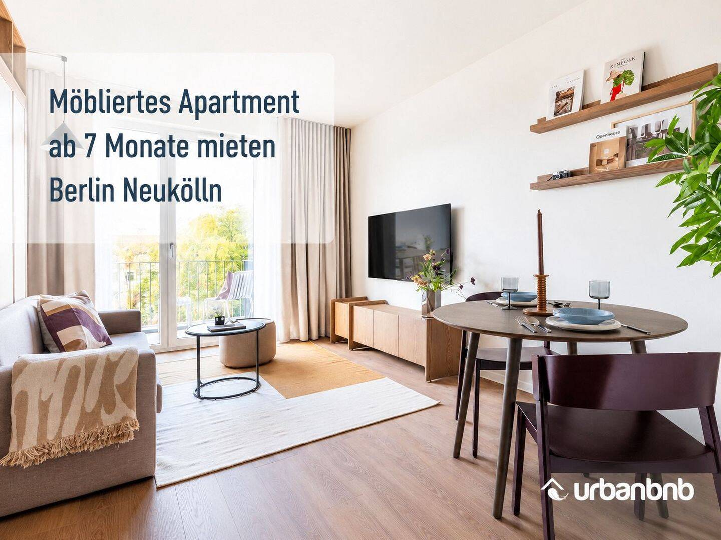 möbliertes Apartment mieten ab 7 Monate in Berlin Neukölln, 12359 Berlin (Neukölln)