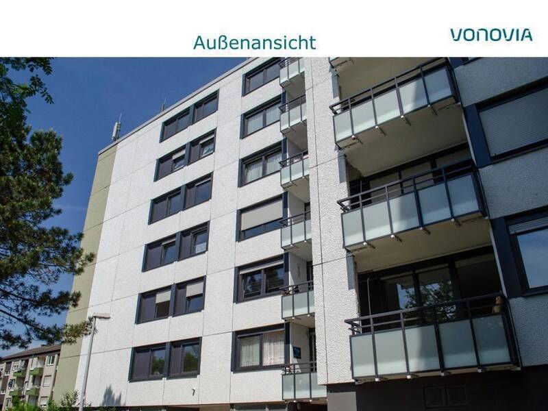 Komfortabel wohnen: 2,5-Zimmer-Wohnung mit Balkon und Aufzug