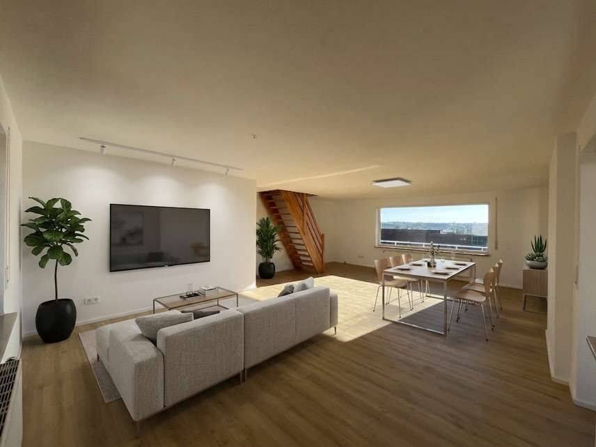 5,5 Zimmer Maisonette mit 3 Balkonen & Gartenmitbenutzung – lichtdurchflutetes Zuhause, 89537 Giengen an der Brenz