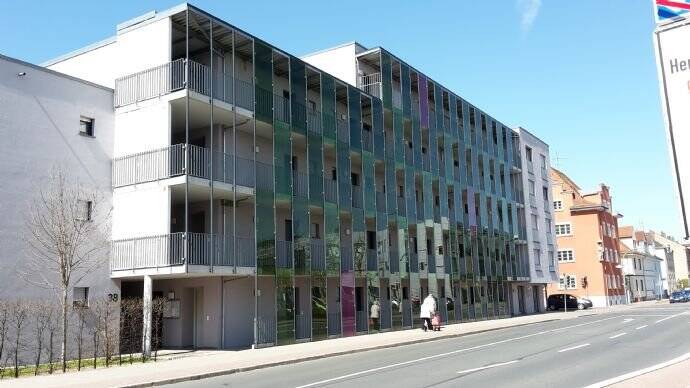 Für Studenten! modernes 1 Zi. Appartement in zentraler Lage, 91052 Erlangen (Anger Erlangen-Ost Erlangen-Süd Innenstadt)