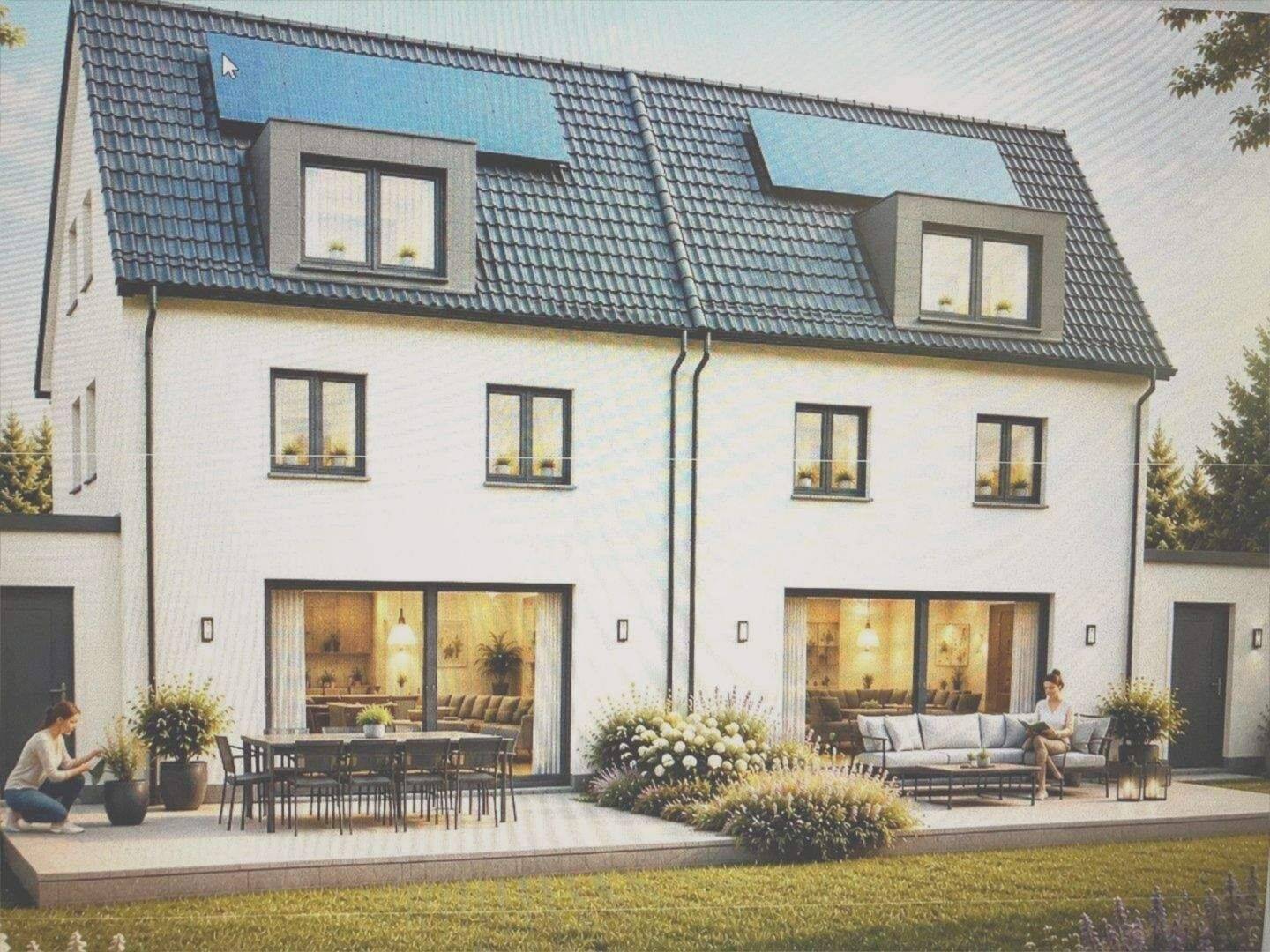 Neubau von : 2 Doppelhaushälften in Herdecke-Kirchende und werden zum Kauf angeboten, 58313 Herdecke