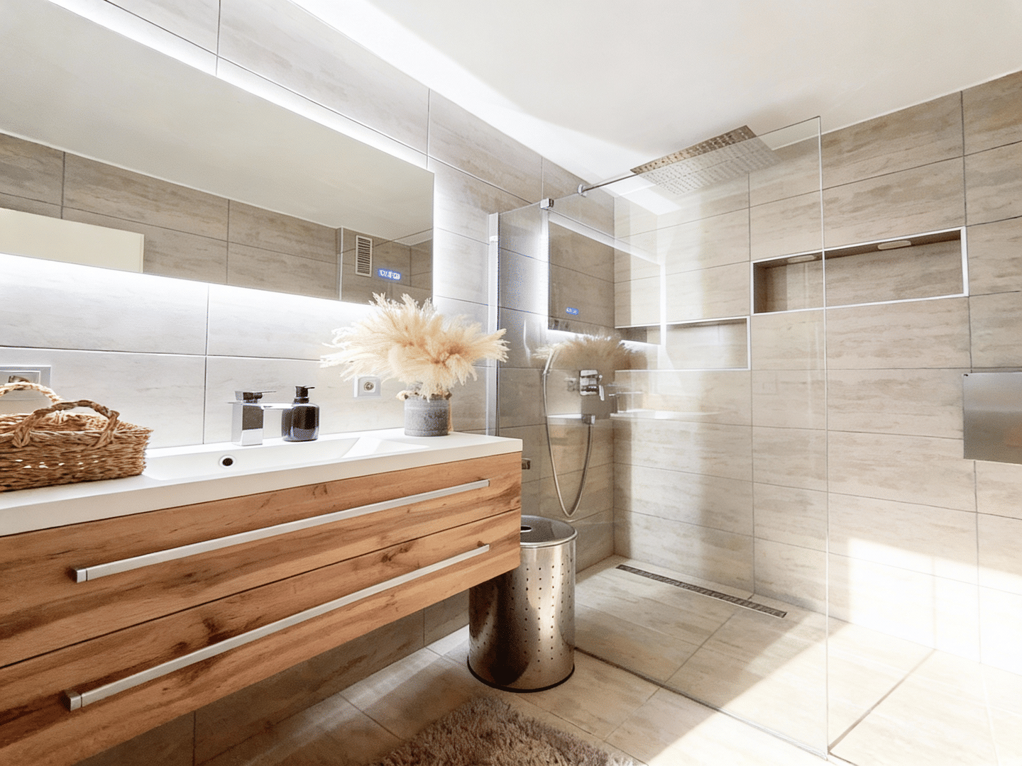 Design-Bad | Loft Ambiente | 4,5 Z. Familienwohnung | Kernsaniert, 85375 Neufahrn b. Freising