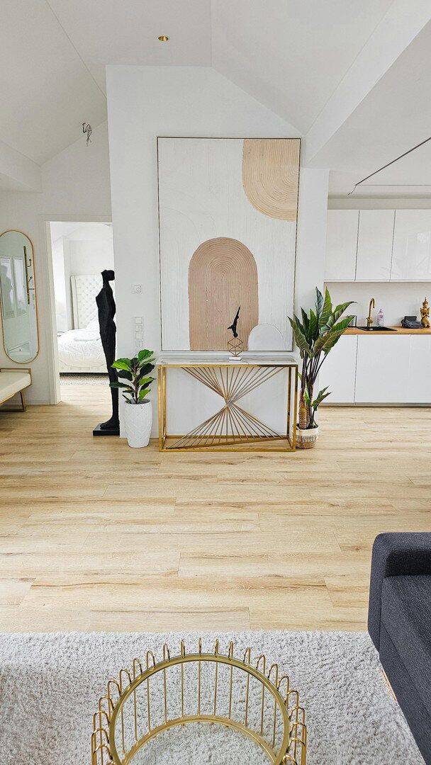 Luxus Neubau Dachgeschoss Wohnung vollmöbliert mit Dachterrase, 81477 München (Thalk. Obersendl.-Forsten-Fürstenr.-Solln)