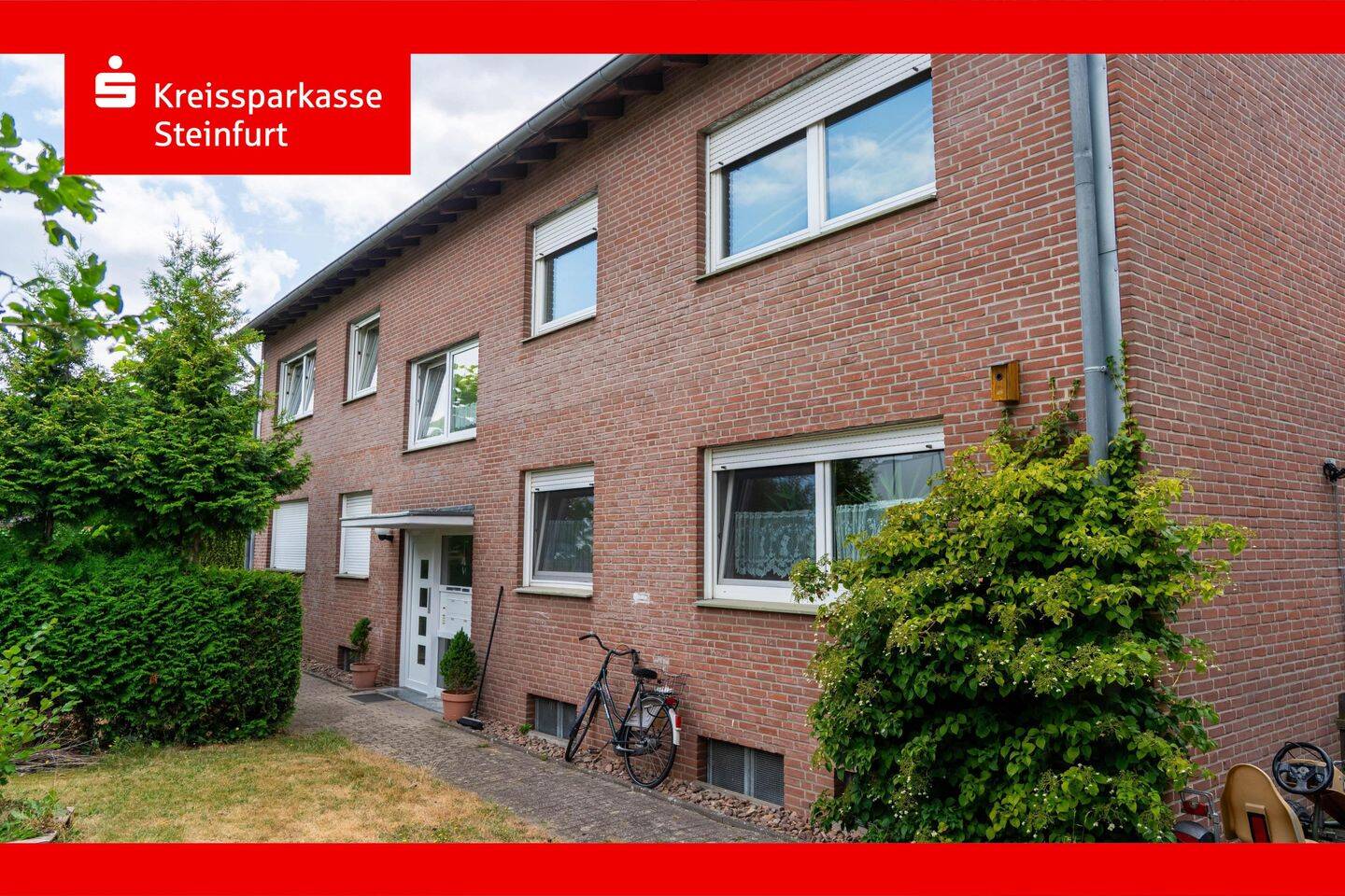 Seltene Gelegenheit in Saerbeck: Wohnung mit Privatgarten, Balkon und Stellplatz, 48369 Saerbeck